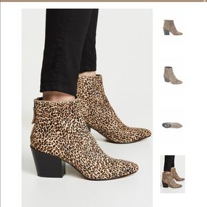 Coltyn Calf hair bootie